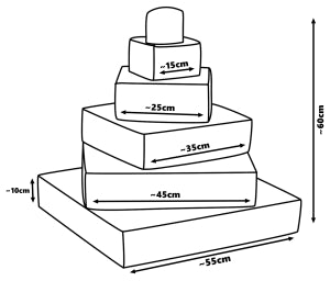 Soft Play Pyramid Block Sets