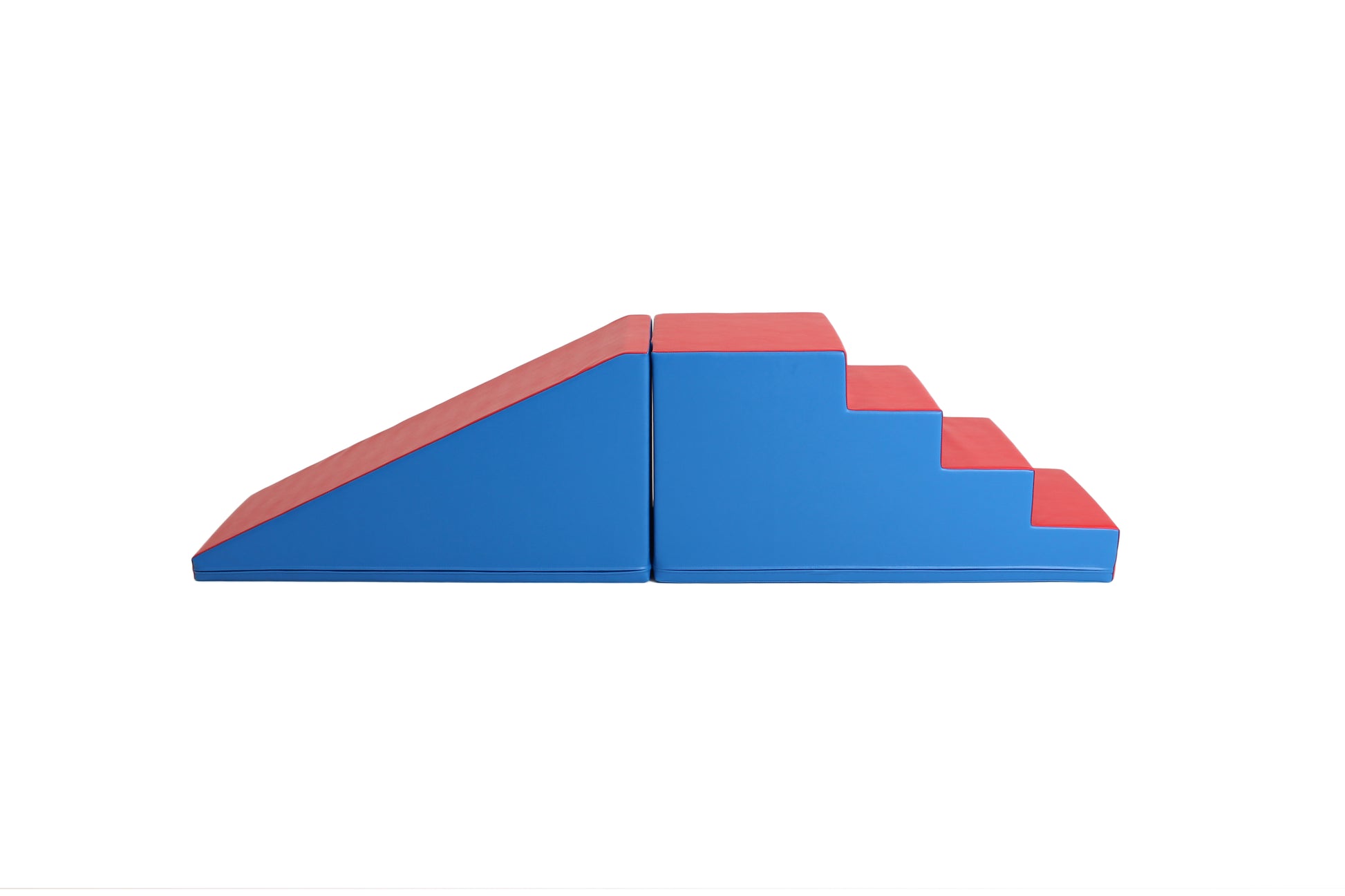 Blue & Red Soft Play Slide 