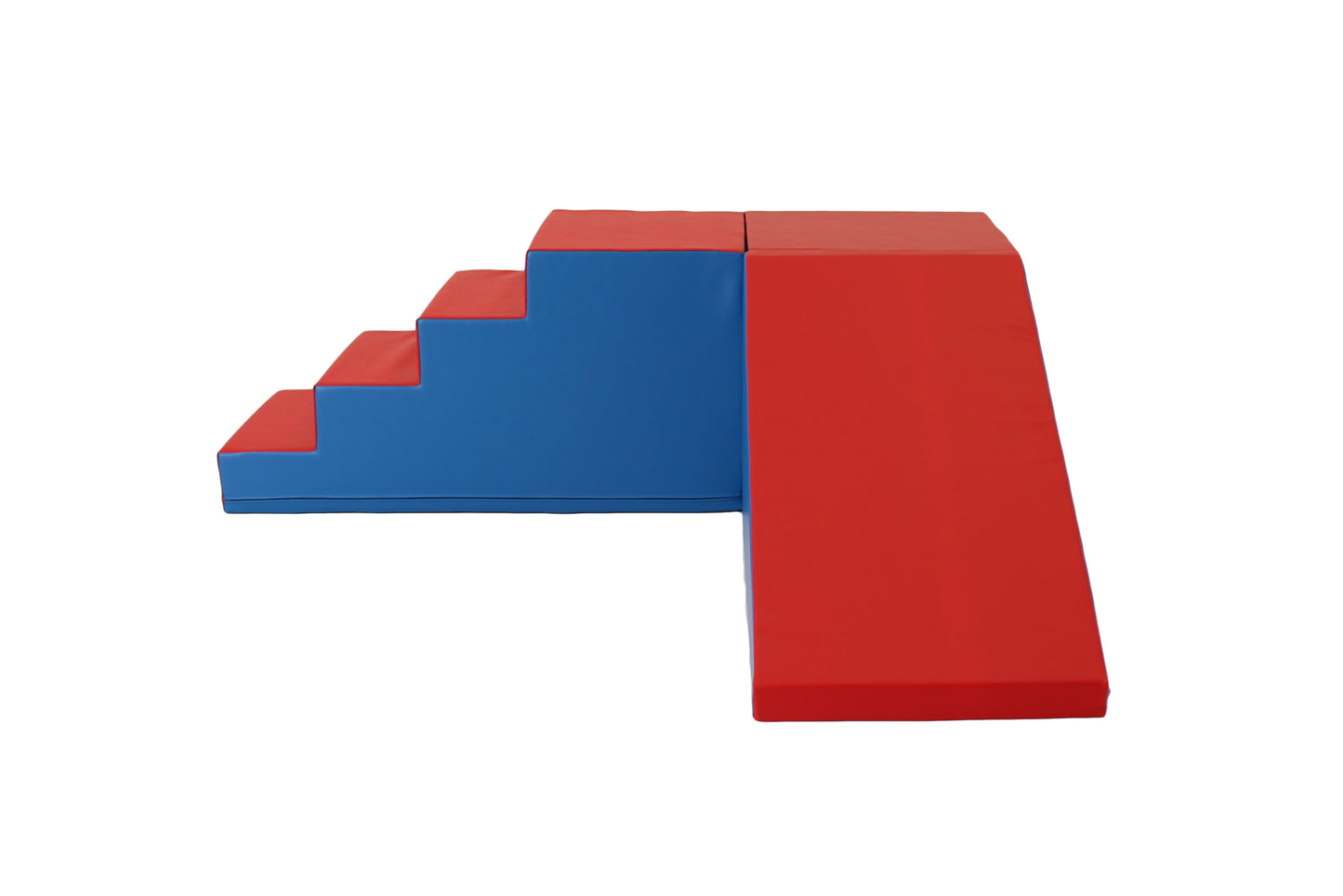 Blue & Red Soft Play Slide 