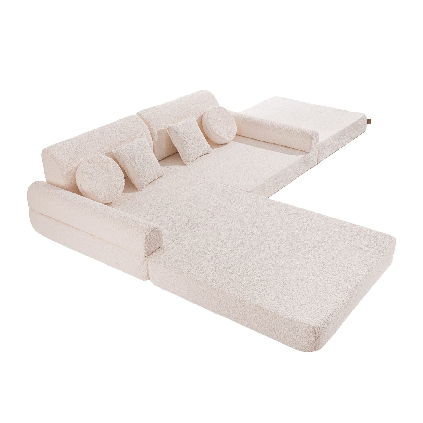 Boucle Modular Soft Play Sofa